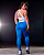 Legging Box Duas Cores Azul Turquesa e Branco - Imagem 2