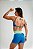 Shorts Slim Verde Shine e Turquesa - Imagem 2