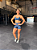 Shorts Helen Velvet Chumbo - Imagem 1