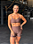 Shorts Helen Velvet Marrom - Imagem 1