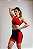 Shorts Run Preto e Vermelho - Imagem 2