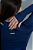 Camisa Feminina Basic Manga Longa Marinho - Imagem 3