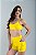 Shorts Active Velvet Amarelo - Imagem 1
