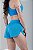 Shorts Rita Azul Turquesa - Imagem 4