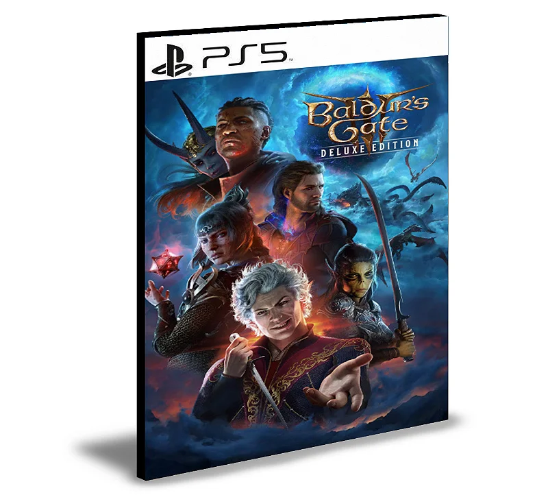 Baldur's Gate 3 - Digital Deluxe Edition PS5 Mídia Digital - Imagem 1