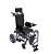 Cadeira de rodas motorizada para exterior e interior com encosto reclinável - Ortobras - Imagem 1