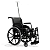 Cadeira Hospitalar ULX em alumínio dobrável com suporte de soro e oxigênio - 160kg - Imagem 1