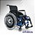 Cadeira de rodas manual AVD dobrável alumínio - Ortobras - Imagem 1