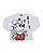 camiseta manga longa mickey infantil masculina algodão kamylus branca vários  tamanhos - Imagem 1