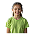 camiseta verde limao lisa infantil unissex 100% algodão toque macio confortável tamanhos 2 a 16 - Imagem 1