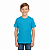 camiseta azul turquesa lisa infantil unissex 100% algodão confortável vários tamanhos 2 a 16 - Imagem 3