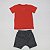 conjunto mickey infantil masculino bermuda moletom e camiseta algodão no tamanho 3 anos - Imagem 2