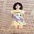 vestido infantil skye patrulha canina menina kely kety amarelo 1 e 8 ano - Imagem 2