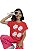 estampa termocolante digital DTF branca kit 4 folhas havaianas para customizar roupas - Imagem 1