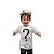 camiseta interrogação infantil unissex customizada com termocolante algodão tamanhos 2 a 16 - Imagem 2