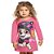 vestido patrulha canina skye moletinho 100% algodão infantil menina várias cores  tamanhos 1 a 8 anos - Imagem 1