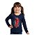 roupa da ladybug infantil menina blusa manga longa com glitter várias cores tamanho 6 anos - Imagem 1