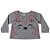 camiseta blusa bichinho infantil manga longa menina estampa carinha em várias cores tamanho 2 anos - Imagem 2