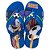 chinelo sonic speed futebol infantil azul unissex 25/26 - Imagem 1