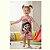 vestido infantil menina mulher maravilha algodão maciez frescor e liberdade tamanhos 1 e 3 anos - Imagem 3