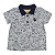 camisa polo bebe menino dinossauros meia malha algodão várias cores tamanhos P e M - Imagem 2