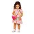 vestido infantil com bolsinha menina estampa divertida frutas várias cores tamanhos 2 e 3 anos - Imagem 1