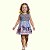 vestido tucano feminino infantil modelagem soltinha leve de algodão cores alegres tamanhos 4 e 6 - Imagem 2
