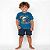 camiseta infantil menino estampa galáxia algodão várias cores e tamanhos 4 a 8 anos - Imagem 1