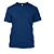 camiseta azul marinho infantil lisa unissex algodão tamanho infantil juvenil - Imagem 3