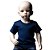 camiseta azul marinho infantil lisa unissex algodão tamanho infantil juvenil - Imagem 1