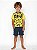 camiseta infantil dinossauro desenho masculina 100% algodão tamanhos 4 a 10 anos - Imagem 2
