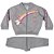 conjunto de inverno bebê feminino unicornio blusão calça moletom flanelado várias cores tamanhos 1 a 3 - Imagem 3