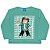 camiseta manga longa infantil menino minecraft authentic games 100% algodão várias cores tamanho 6 anos - Imagem 1