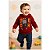 conjunto de inverno menino com capuz estampa game casaco e calça 100% algodão tamanho 1 a 3 anos - Imagem 3