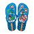 chinelo infantil menino turma da monica ipanema estampa divertida azul com verde nos tamanhos de 23 a 32 - Imagem 1