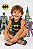 chinelo infantil menino Batman e Coringa cinza solado tradicional tamanhos 27 a 36 - Imagem 3