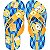 chinelo minions infantil menino solado borracha frisos antiderrapantes tamanhos 27/28 - Imagem 1