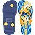 chinelo minions infantil menino solado borracha frisos antiderrapantes tamanhos 27/28 - Imagem 2