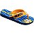 chinelo minions infantil menino solado borracha frisos antiderrapantes tamanhos 27/28 - Imagem 3