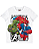 camiseta infantil vingadores mech strike menino estampa futurista com variedades de cores e tamanhos 4 a 8 anos - Imagem 3