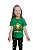 camisa do Brasil infantil natureza verde bandeira 100% algodão unissex estampa digital tamanhos 4 a 16 anos - Imagem 3