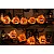abobora com luz led dentro decorativa plástico resistente laranja tamanho 5 cm altura x 10 cm largura - Imagem 3
