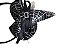tiara chapeu de bruxa halloween estampas teia de aranha e caveira em várias cores - Imagem 2