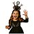 tiara halloween infantil menina plástico detalhes com mãos aranha e pânico em eva - Imagem 3