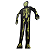 fantasia halloween infantil menino macacão esqueleto neon com mascara luvas tamanhos G e GG - Imagem 1