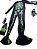 fantasia halloween infantil macacão estampa esqueleto neon com mascara e luvas tamanhos M e G - Imagem 2