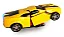 carrinho brinquedo transformers amarelo vira robô tem som musical bate e volta a pilha - Imagem 3