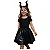 fantasia infantil da malevola kit tiara com saia para festa temática carnaval halloween tamanho único - Imagem 1