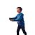 luva infantil halloween poliéster estampa esqueleto ossos para festa fantasia carnaval cosplay - Imagem 1