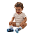 kit 2 meias bebê menino estampa bichinho algodão antiderrapante várias cores tamanho 21 a 24 - Imagem 3